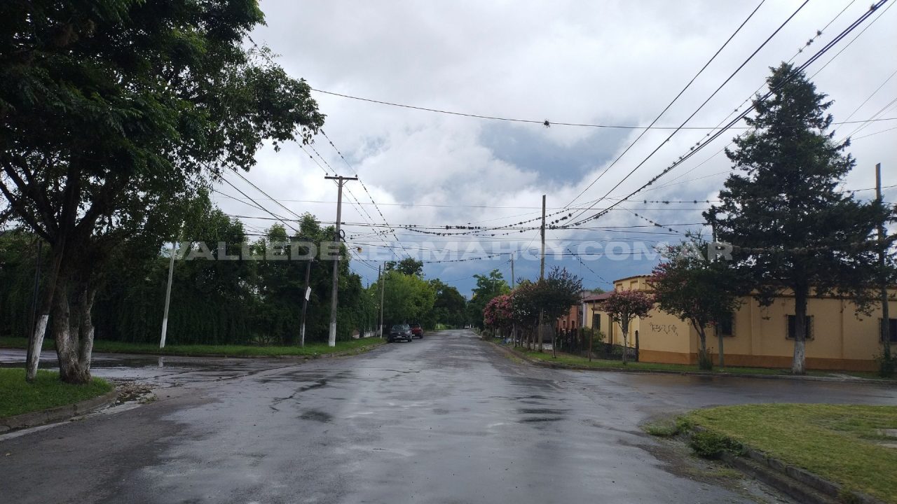 Alerta amarilla por tormentas en el Valle de Lerma