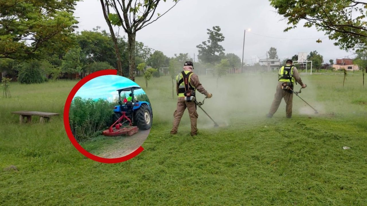 Campo Quijano: Sostener los espacios verdes en medio de las lluvias, un desafío diario