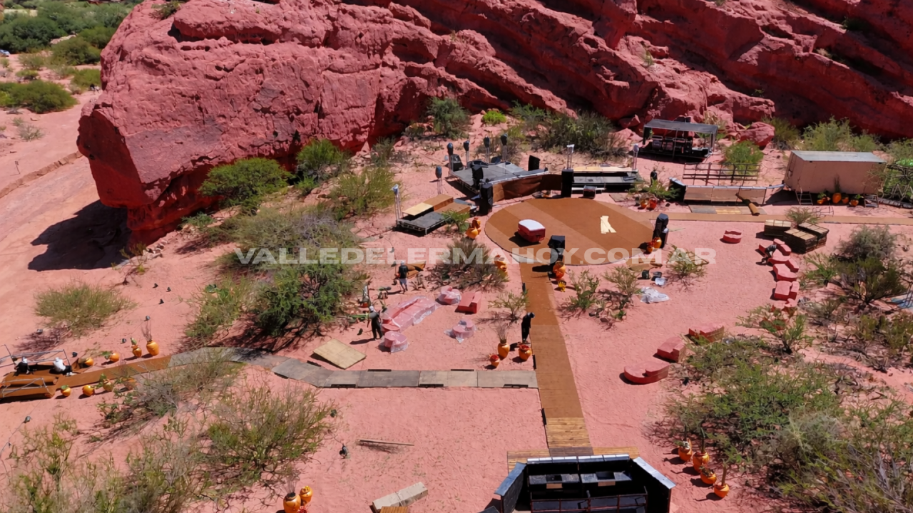 Cafayate: Imputaron a una mujer por el casamiento en la reserva natural