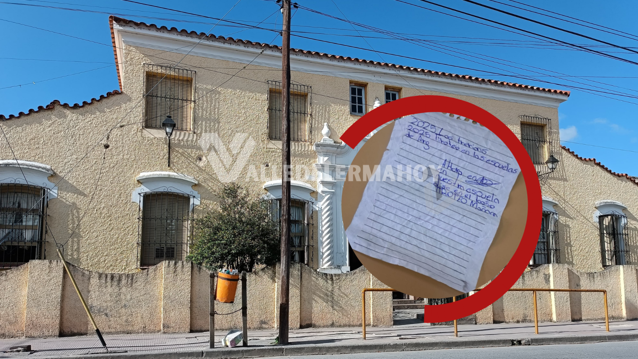 Rosario de Lerma: Una amenaza de “tiroteo” activó el protocolo en la Gurruchaga