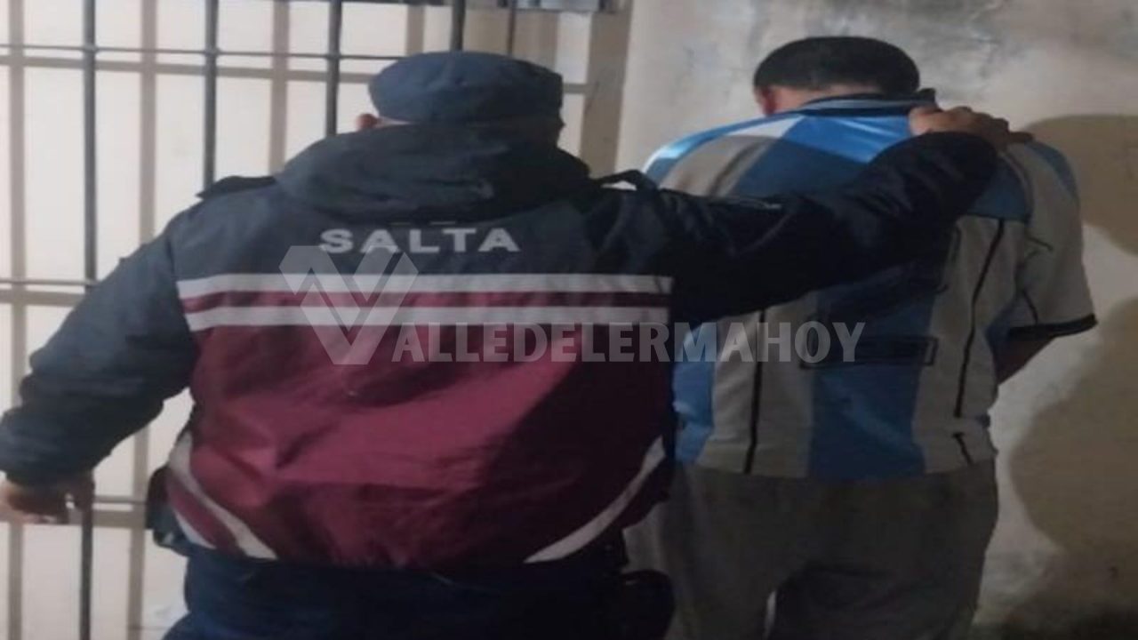 Cerrillos: Desvalijó un medidor de luz y la policía lo agarró en la calle