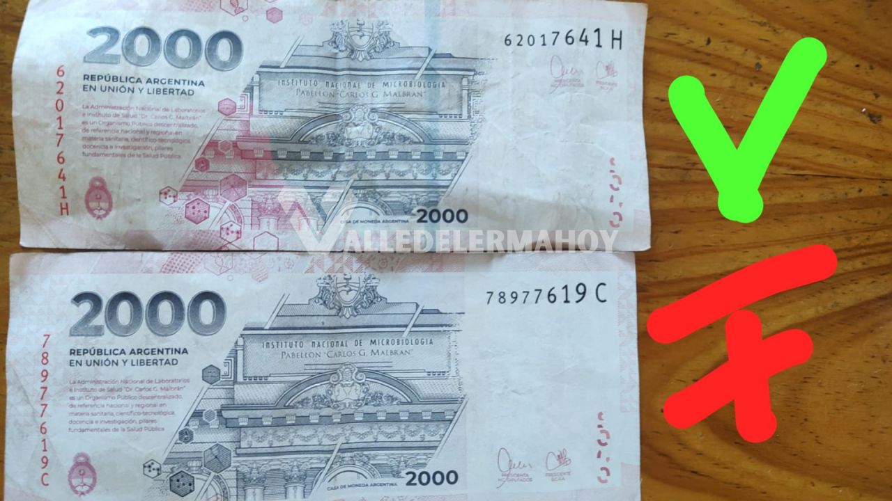 Pánico en el Valle de Lerma por los billetes de $2 mil: Aseguran que circulan “truchos” y crece la confusión