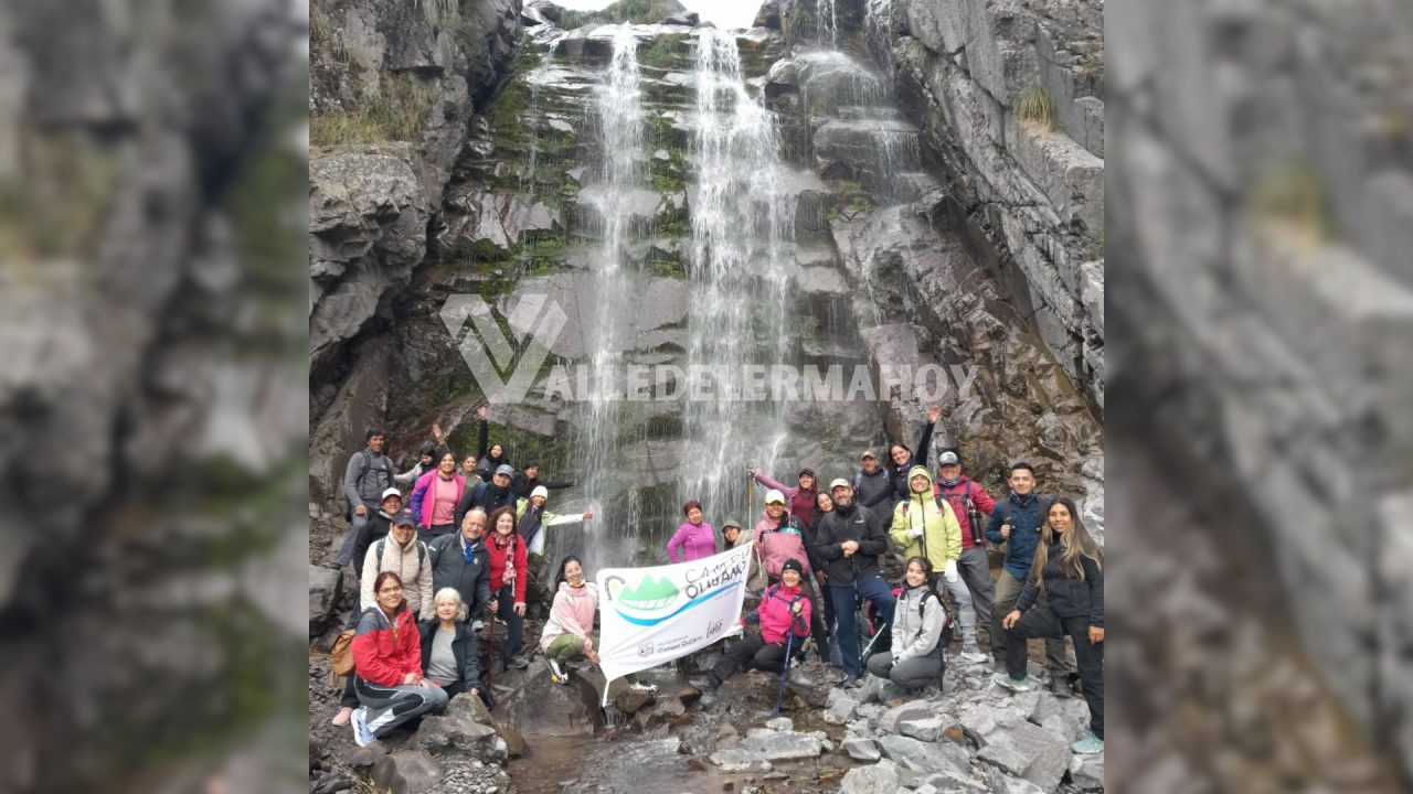 Campo Quijano apuesta al deporte y la naturaleza con una nueva jornada de trekking hacia la Cascada El Mollar