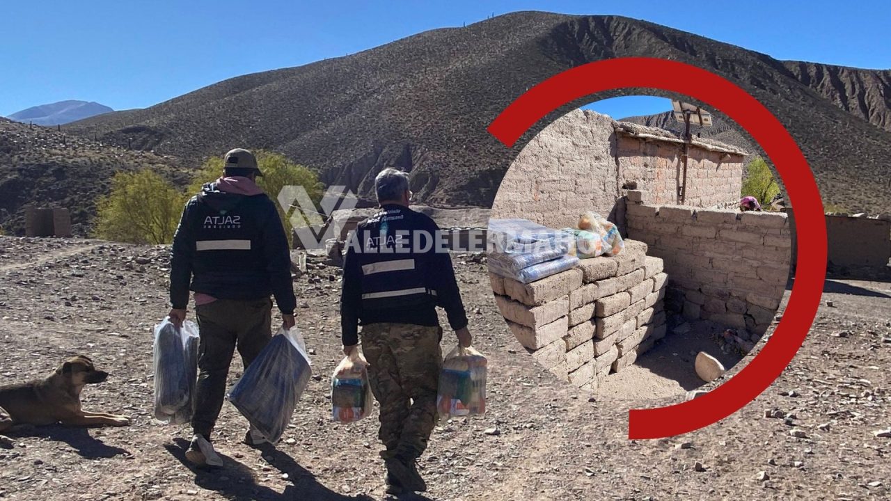 El operativo “Salta Te Abriga” llegó a familias de la Quebrada del Toro