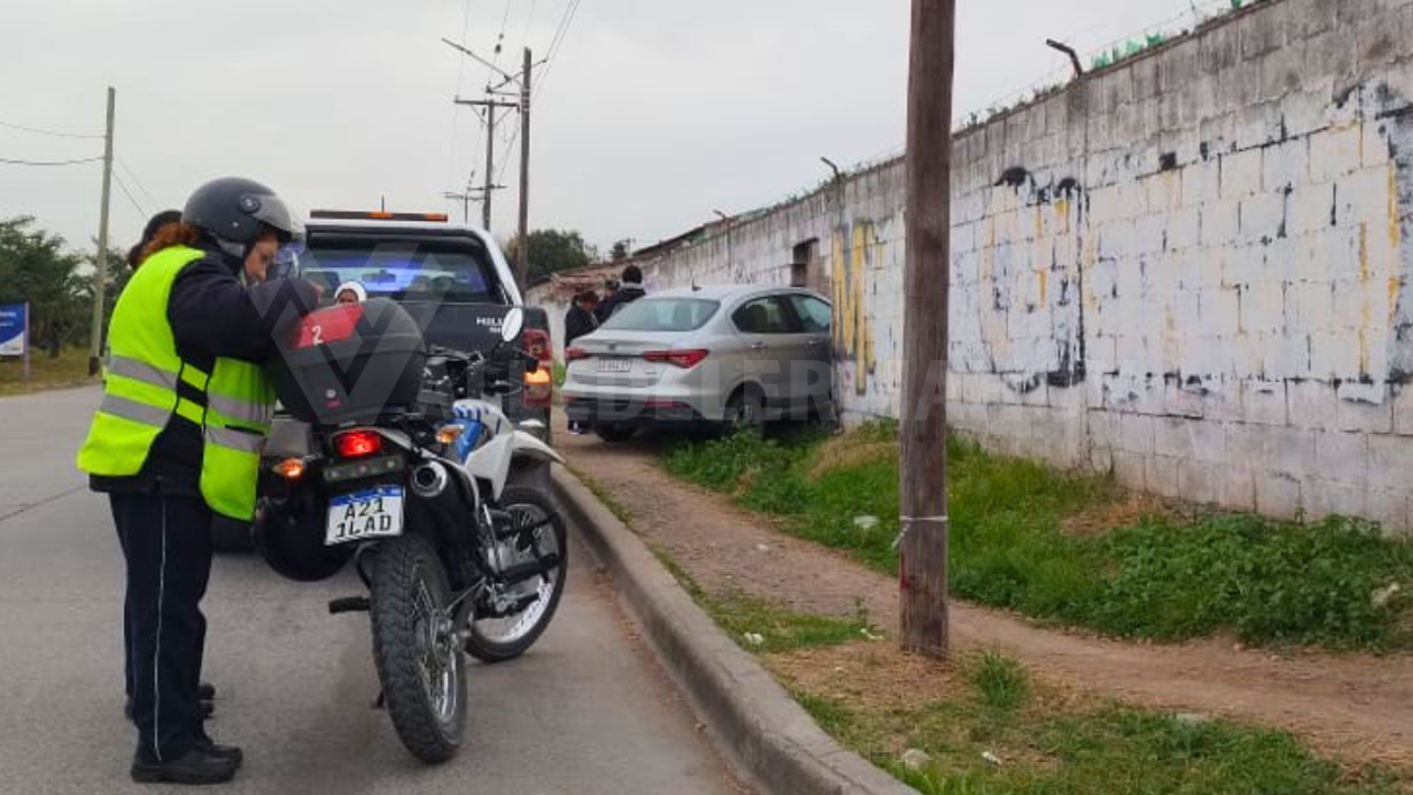 Rosario de Lerma: Quiso apagar la calefacción y terminó contra un paredón