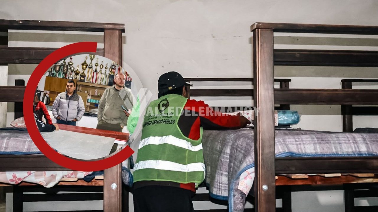 Cerrillos habilitó un refugio nocturno para personas en situación de calle