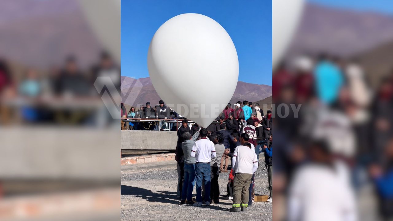 El cielo ya no es el límite: Estudiantes salteños enviaron experimentos a la estratósfera