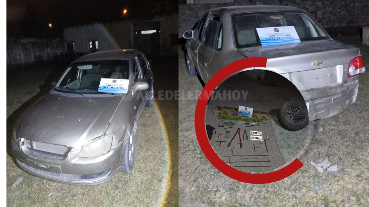 Robo en la feria de San Luis: Un detenido, tres prófugos y sospechas de otros hechos delictivos