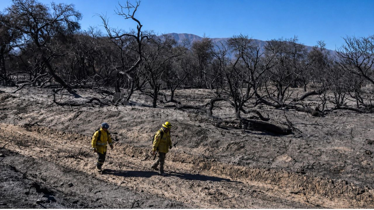 Más de 220 hectáreas de monte nativo reducidas a cenizas: Desastre ambiental en Cafayate 