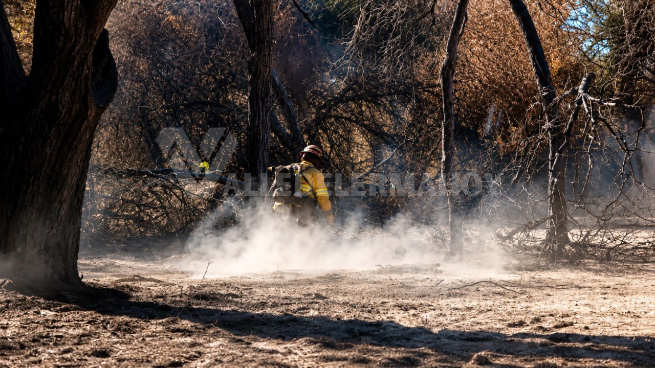 Los focos de incendios en Cafayate están contenidos