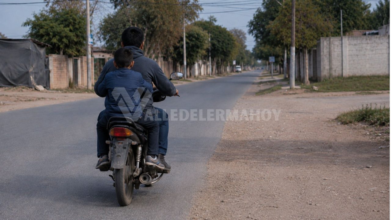 Conductores imprudentes: Piden reforzar los controles viales tras un siniestro con un nene lesionado