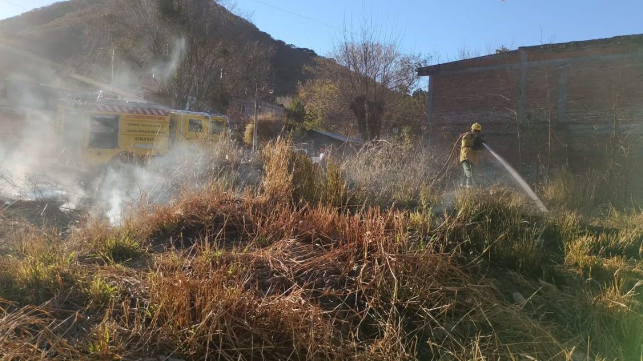 8 hectáreas quemadas: Se sofocaron incendios en Cerrillos y La  Silleta 