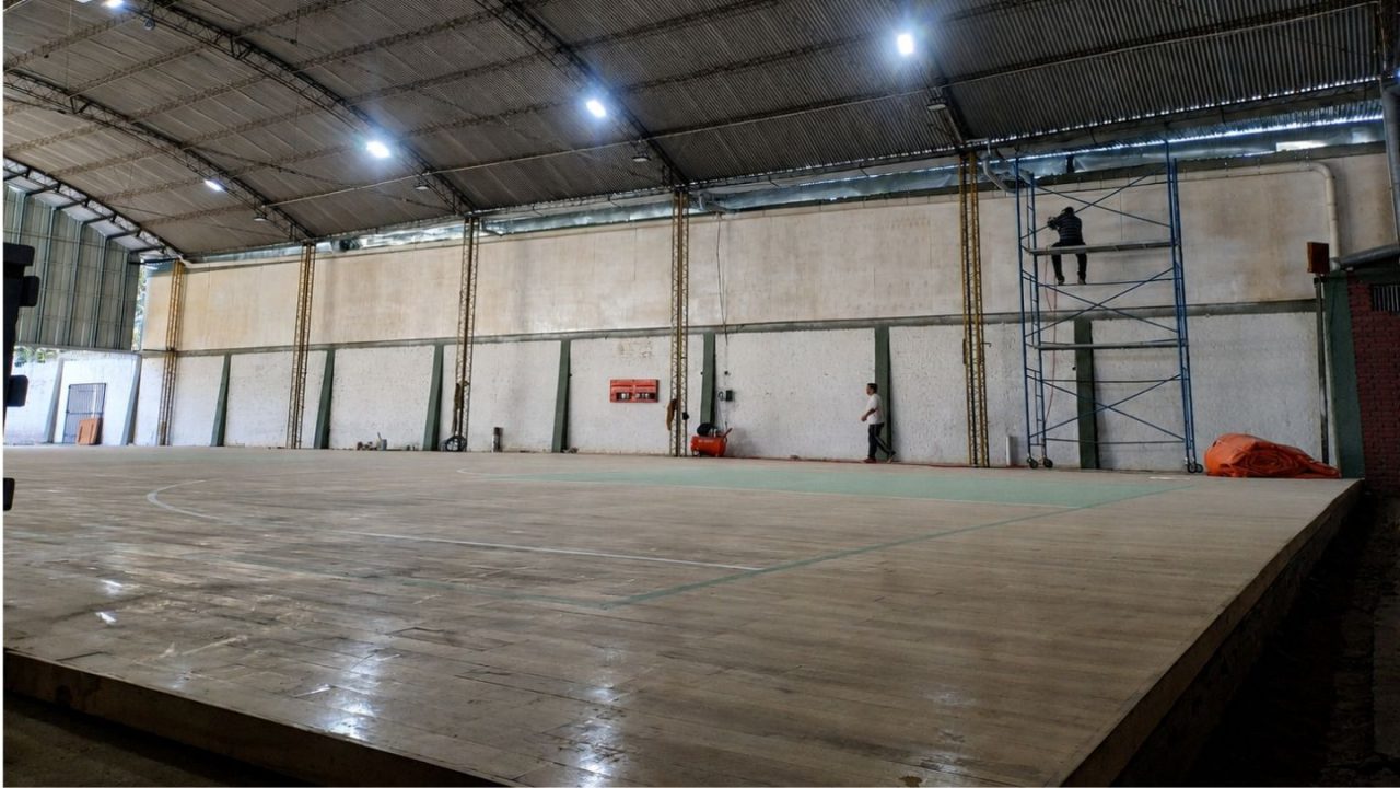 El Complejo Deportivo Municipal de Cerrillos a punto: Ultiman detalles para su reinauguración