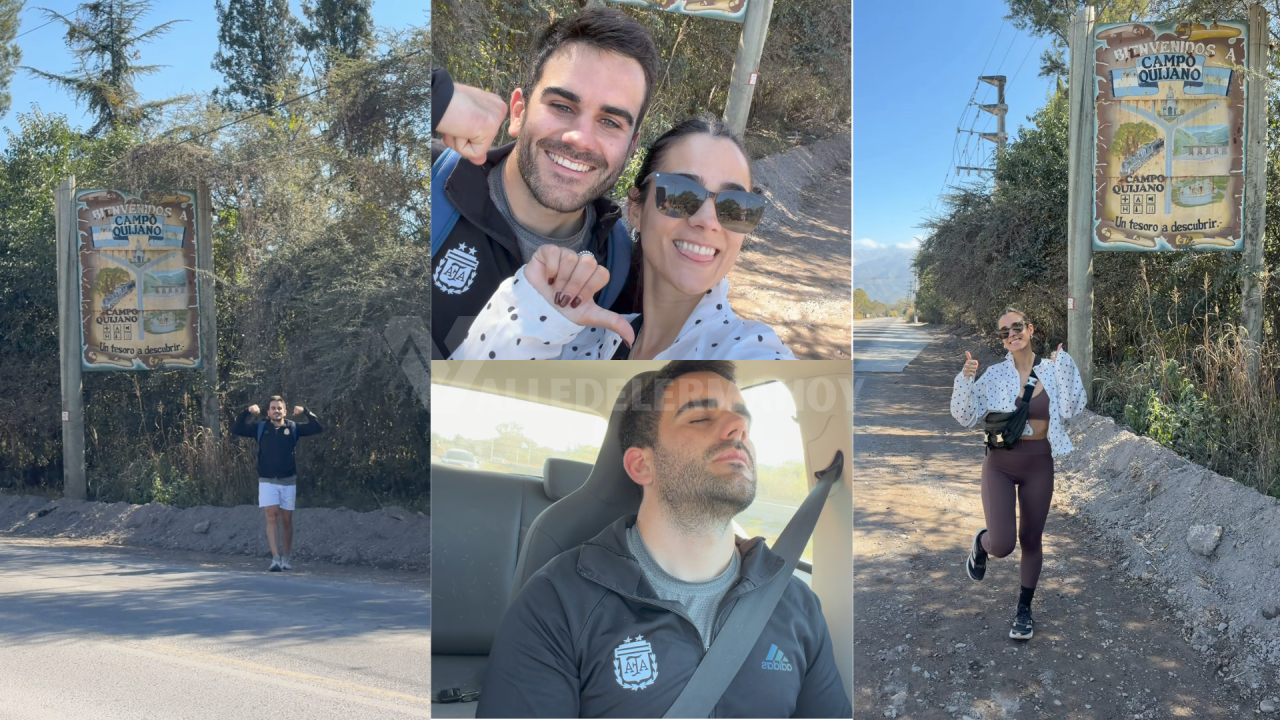 De Salta a Campo Quijano por la Scaloneta: Cumplió una promesa de campeón