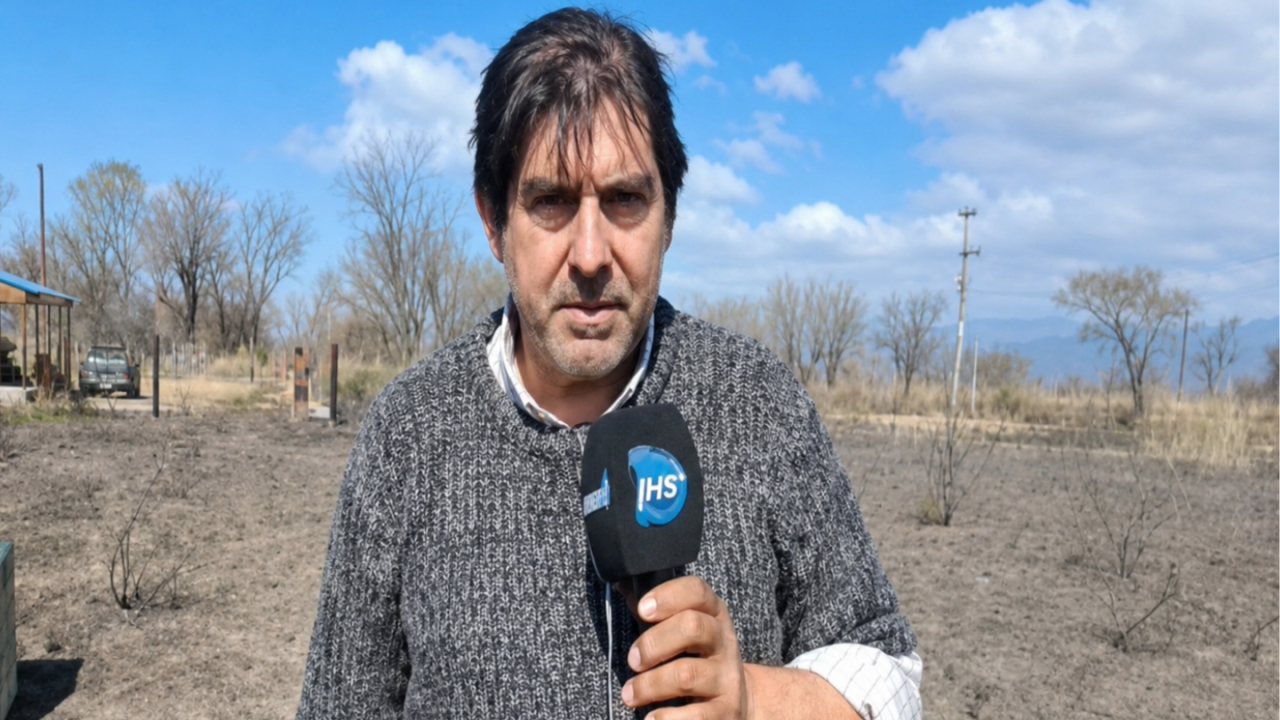 “Peleamos con el mismo diablo”: El dramático relato del vecino que enfrentó el incendio para salvar su casa