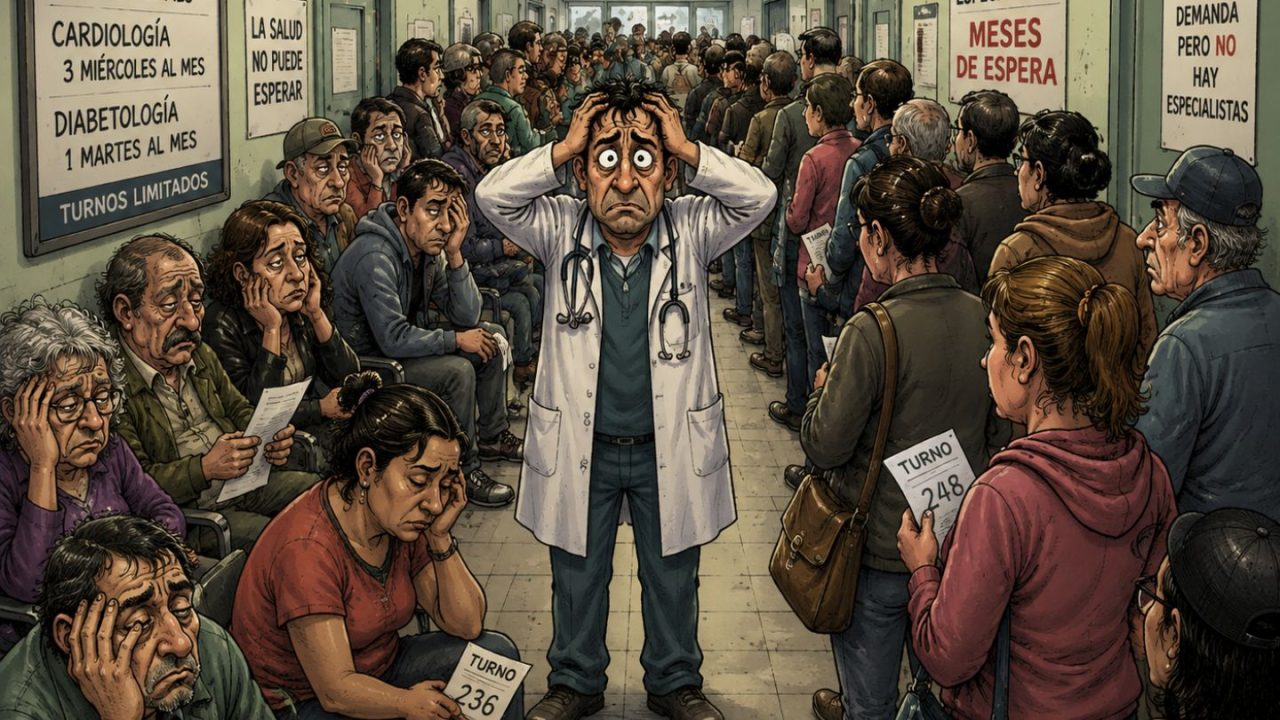 Especialistas una vez al mes: El déficit sanitario que afecta al Valle de Lerma