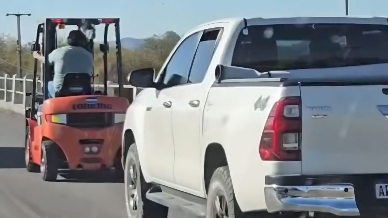 Y esto quién controla: Un sampi en plena ruta 68