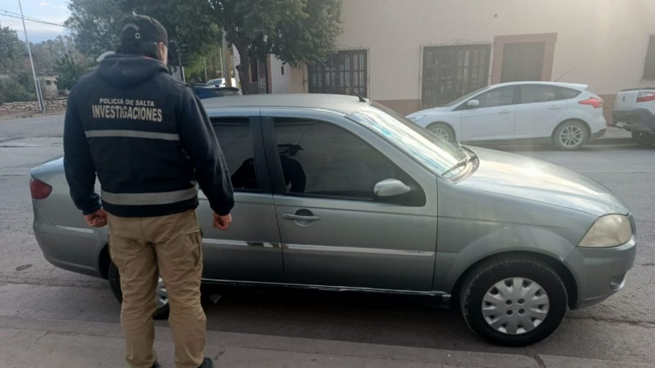 Encontraron un auto denunciado como sustraído en Chicoana