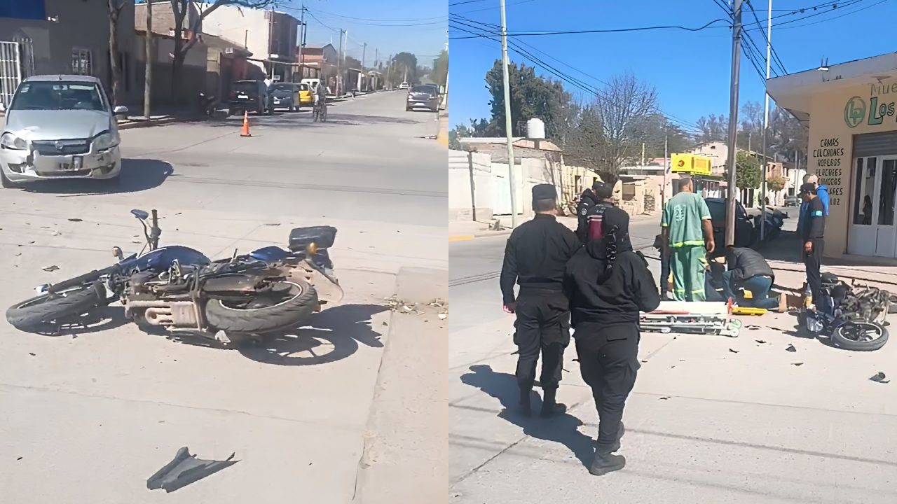 El Carril: Dos accidentes en una misma mañana y mucho desorden vial