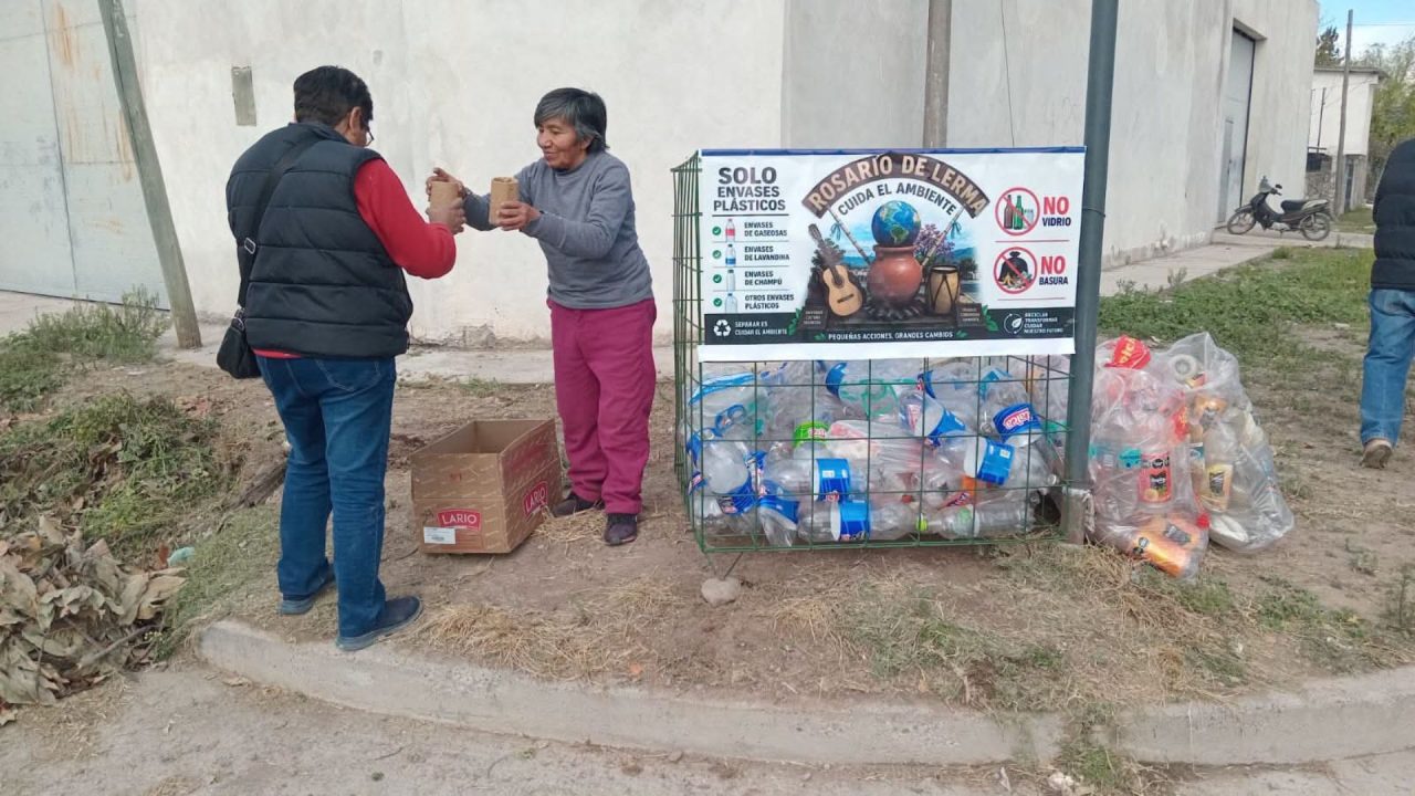 “Basura Cero” crece en Rosario de Lerma: Reciclaje y un rol clave de los recuperadores urbanos  