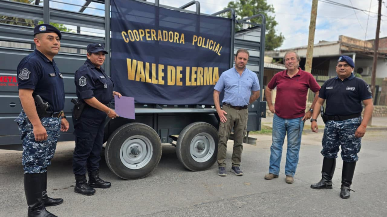 De una causa por abigeato a un tráiler para la Policía del Valle de Lerma