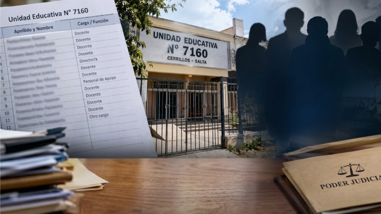 La lista de la 7160: Algunos son del Valle de Lerma con funciones extrañas y nombres que ya están bajo la lupa judicial