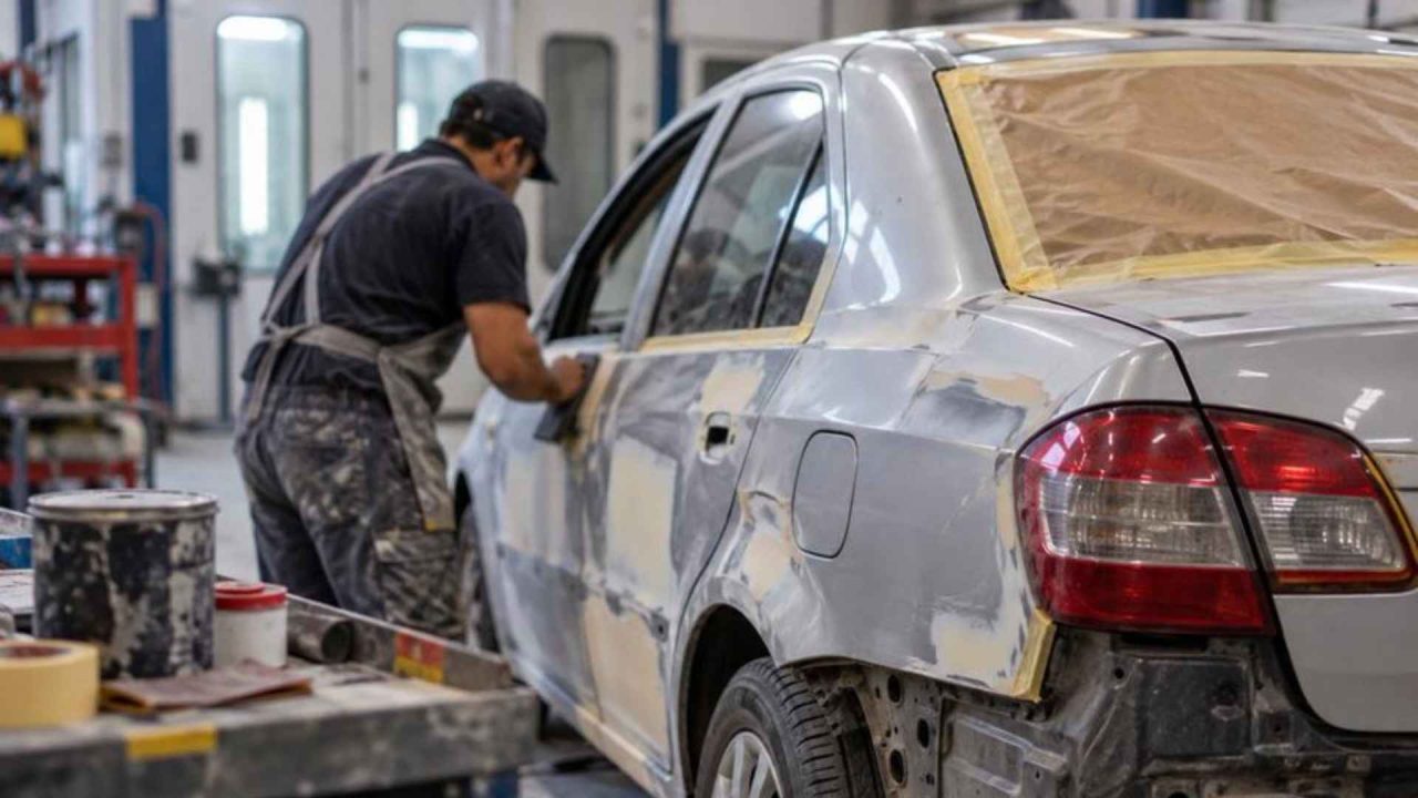 Cafayate: Un abogado aceptó trabajos de chapa y pintura como pago y casi se queda sin el auto