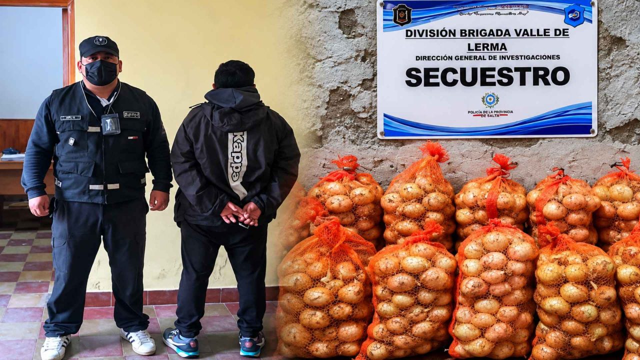 Vendía cebollas por face, era robadas, fue detenido