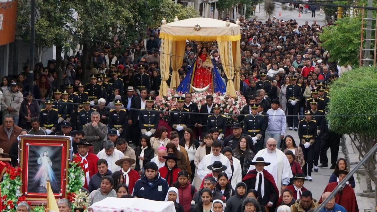 Rosario de Lerma volvió a abrazar a su patrona: Una tradición de fe que une generaciones